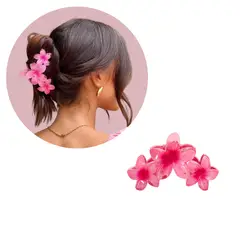 GENERICO - Pinza Caimán Gancho Flores Hawaianas Pelo Cabello