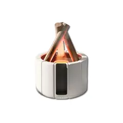 HUMAX - Humidificador Con Control Remoto Tipo Fogata Ultra Sonido