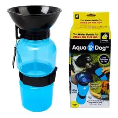GENERICO - Botilito Bebedero Portátil Agua Para Perros Aqua Dog Color Rosado