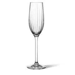 LIBBEY - SET X 4 COPAS CHAMPAGNE PLISSE 21CL 7oz