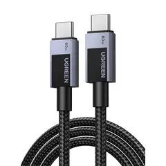 UGREEN - Cable Trenzado C a C 1m Negro