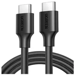 UGREEN - Cable Liso C a C 1m Negro