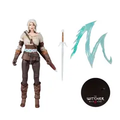 MC FARLANE - Ciri The Witcher Geralt Figura De Acción Mcfarlane Toys 18 Cm