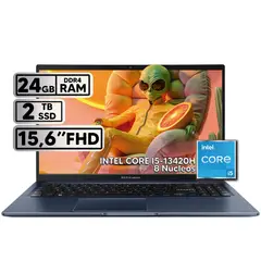 ASUS - PORTÁTIL VIVOBOOK 15 INTEL CORE I5-13420H 24GB RAM 2TB SSD 15,6" FHD QUIET BLUE