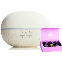 GENERICO - Difusor Pebble + Kit de Aceites doTERRA - Original