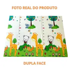 GENERICO - Tapete Alfombra Plegable Reversible Antigolpes Para Niños