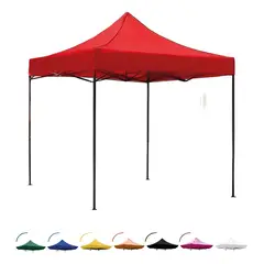 JARDIMEX - Toldo Carpa 3x3 Roja Reforzada Para Eventos Jardines
