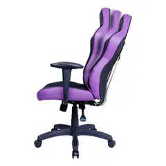 COOLER MASTER - Silla Gamer Caliber E1 Ergonómica Negro & Púrpura