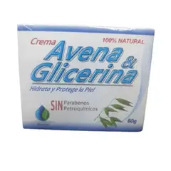 GENERICO - CREMA DE AVENA Y GLICERINA X 60GR