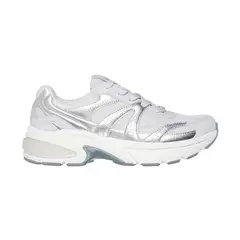SKECHERS - Tenis Street para Mujer Shadow Memory Foam Color Gris Plata