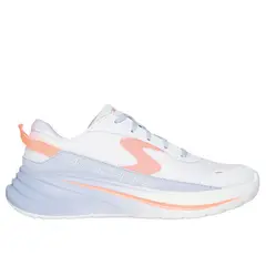 SKECHERS - Tenis Niñas Wave 92 303572L-WLBL Blanco Coral Uso Diario