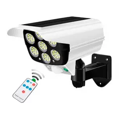 COLME TECHNOLOGY HOME - Lampara Solar Exterior Sensor De Movimiento 3 Modos 77 Led
