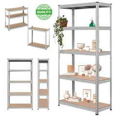 ONE PIXEL - Estantería Metálica Organizador de 5 Niveles Tipo Industrial