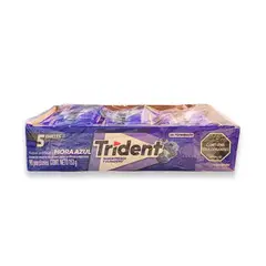 ADAMS - Chicle Trident Mora Azul X18 Unidades