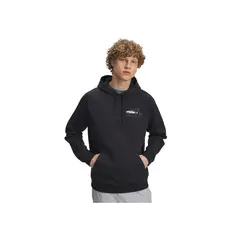 UNDER ARMOUR - Buzo Hombre RIVL FLC HBR LOGO HD Negro