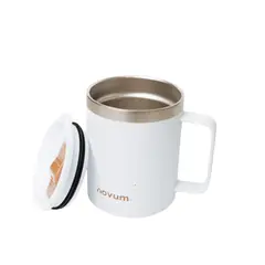 NOVUM - MUG 12 OZ BETAS BLANCO