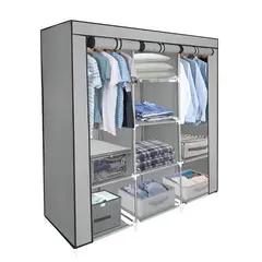 GENERAL - Closet Organizador 88130 Forro Gris 3 Espacios