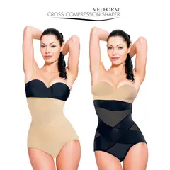 TV NOVEDADES - Prenda Moldeadora Control De Abdomen Glúteos Velform Cross Compression