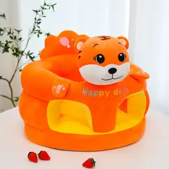 GENERICO - Asiento para bebe Sillón Sofá De Felpa 0-3 Años Sin Relleno