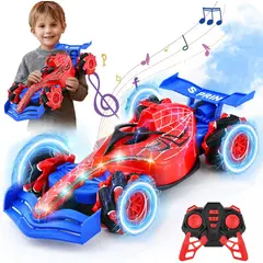 GENERICO - Carro Control Remoto Manilla Recargable 360 Rojo Formula Uno