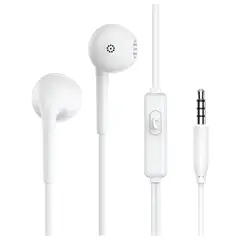 DANKI - Audifonos Alambricos Intrauditivos Conector Microfono HD Integrado