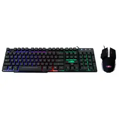 POWER GROUP - Kit De Teclado Y Mouse Gc801 2 En 1