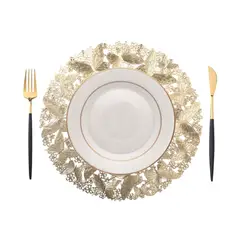 GENERICO - Individuales X 4unid Mantel Pvc Mesa Redondo Comedor Lavable