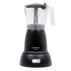 UNIVERSAL - Cafetera Eléctrica Moka Esspreso 6 Tazas Apagado Automático