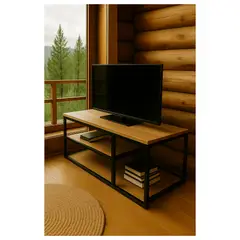 GENERICO - MUEBLE DE TV Ébano Luxe