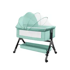 STAY ELIT - CUNA MOISÉS PARA BEBÉ CON MOSQUITERO COLOR MENTA