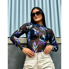 AMAWI - Body Mesh Candelaria Malla Plantas