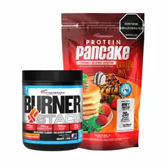 MEGAPLEX - Combo Burner Stack Reductor de Grasa + Protein Pancake 1.69 LB