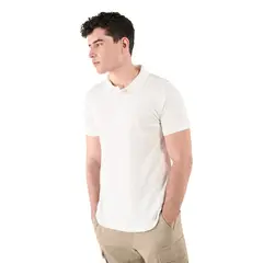 TOTTO - Camisa Polo Spencer Blanca Hombre