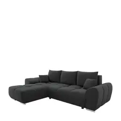 GENERICO - Sala Moderna Esquiero en L tipo Nube Moderno Blanco 3 Plazas