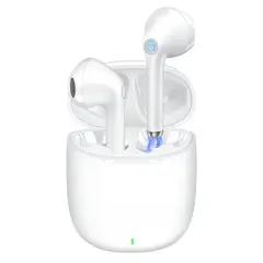 DANKI - Audifonos Inalambricos Bateria 22 Horas Conexion Bluetooth Blanco