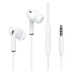 DANKI - Auriculares Alambricos Microfono HD Control Volumen Integrado Boton