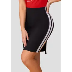 MARKETING PERSONAL - Falda Larga Mujer Negro Mp 112000