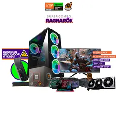 AMD - PC Gamer R7 8700F / RTX 5060 TI / 64GB RAM / 2TB SSD / B650M / 600W / 27"165hz