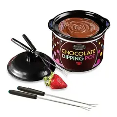 NOSTALGIA - Mini Fondue Electrico de Chocolate MCD20