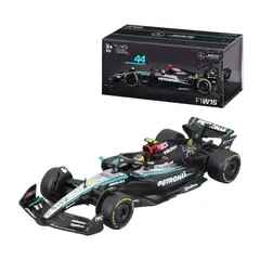 BURAGO - Carro F1 HAMILTON mercedes mclaren F1W15 (2024)  Caja Acrílico 143 COLECCIÓN