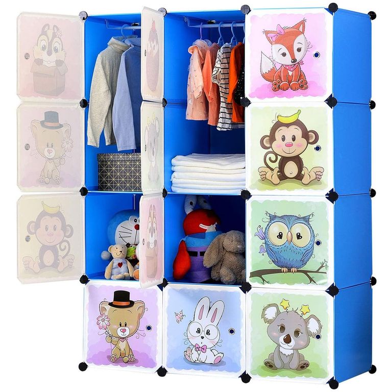 Imagen de Armario Closet De Niños Multifuncional Grande Infantil