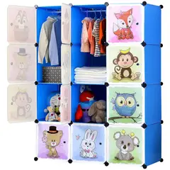 ONE PIXEL - Armario Closet De Niños Multifuncional Grande Infantil