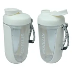 VITTORIA - Termo Shaker Proteína 600ml Vaso Base Curva Mezclador