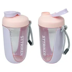 VITTORIA - Termo Shaker Proteína 600ml Vaso Base Curva Mezclador