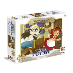 TOYNG - ROMPECABEZAS 100 PZ COLECCIÓN CLASICOS INFANTILES II CAPERUCITA ROJA