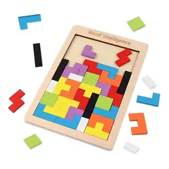 GENERICO - Juego De Mesa Encastre Figura Geometrica Aprendizaje Tagram