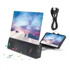 GENERICO - Amplificador de imagen y sonido con Bluetooth lupa de pantalla