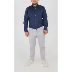 L Y H - Pantalon Para Hombre Gris Claro Marca L&H Ref 7Y107004