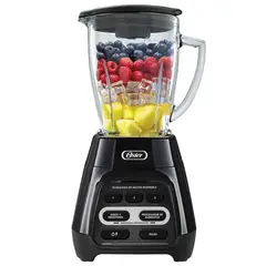 OSTER - Licuadora Reversible Vaso De Vidrio 3 Velocidades 2 Programas