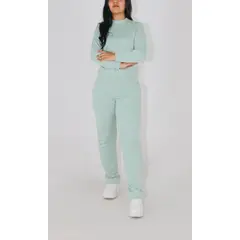 L Y H - Sudadera Para Mujer Verde Marca L&H Ref 4K405009